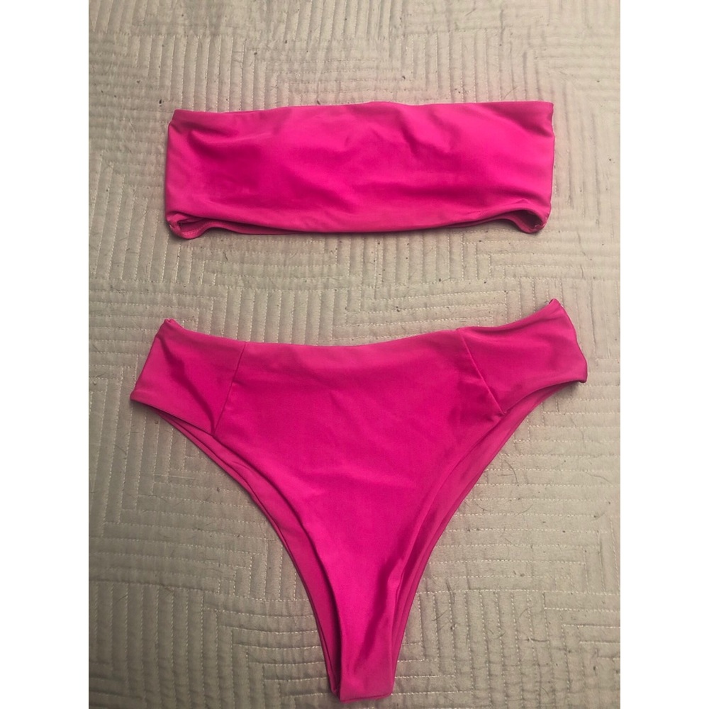 Pink swimsuit